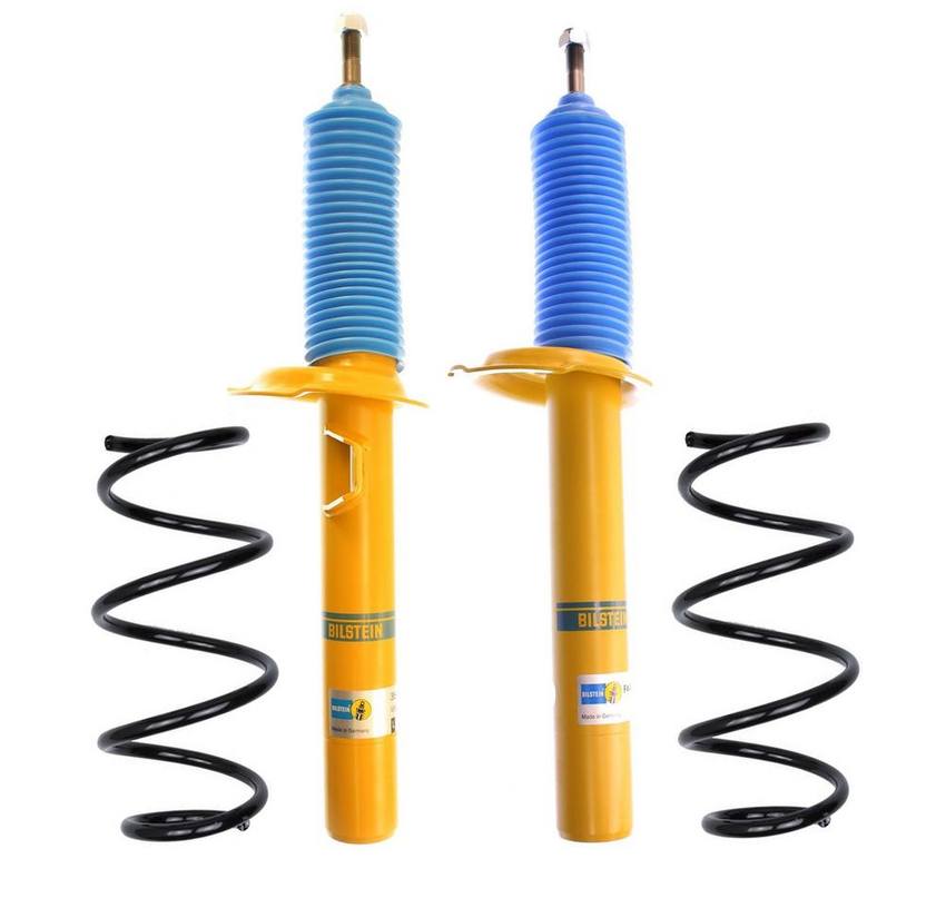 BMW Suspension Strut and Coil Spring Kit - Front (B6 Performance) 31331096184 - Bilstein 3817304KIT